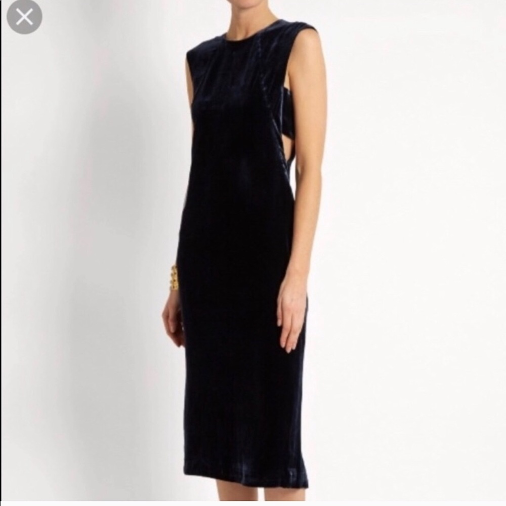 Elizabeth and James Velvet Dress